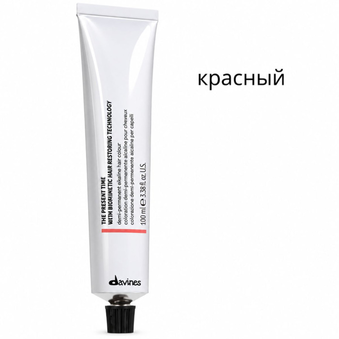 Демиперманентная Щелочная Краска для Волос с Биомиметической Технологией Davines The Present Time Specialties, 100 мл (специальные оттенки)
