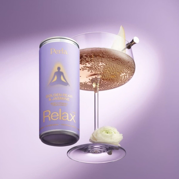 Функциональный Напиток со Вкусом Груши и Жасмина Perla Helsa Relax Drink Golden Pear & Jasmine