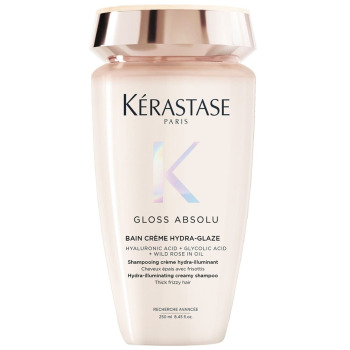 Увлажняющий Кремовый Шампунь-Ванна для Блеска Толстых, Непослушных Волос Kerastase Gloss Absolu Bain Creme Hydra-Glaze Shampoo