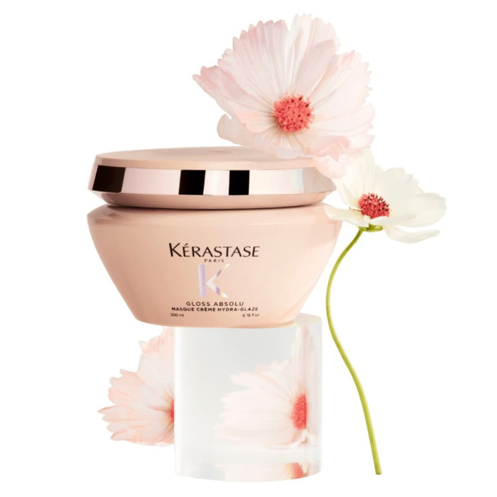 Кремовая Маска для Разглаживания Толстых, Непослушных Волос Kerastase Gloss Absolu Masque Creme Hydra-Glaze