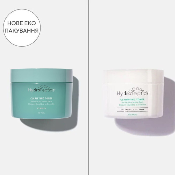 Очищающий Тонер для Проблемной Кожи HydroPeptide Clarifying Toner Pads