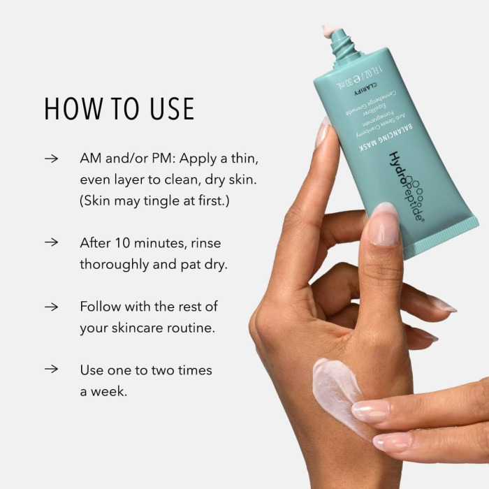 Успокаивающая Антистресс-Маска для Лица HydroPeptide Balancing Mask