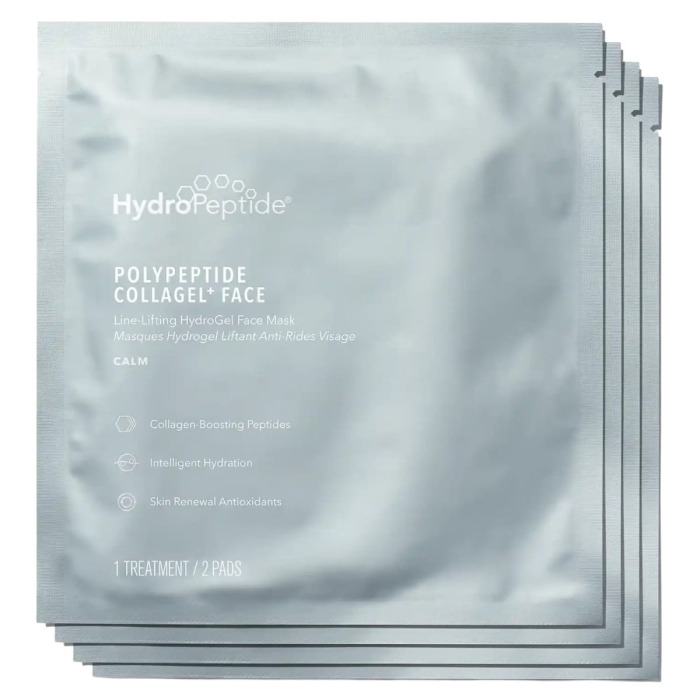 Гидрогелевые Маски от Морщин для Лица HydroPeptide PolyPeptide Collagel + Face Mask