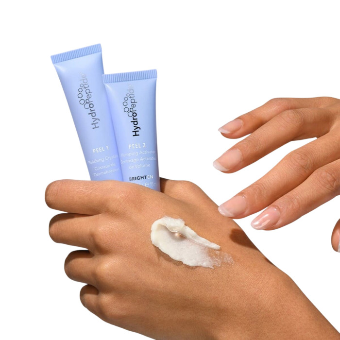 Деликатный Двофазный Омолаживающий Пилинг для Лица HydroPeptide Anti-Wrinkle Polish & Plump Peel Kit