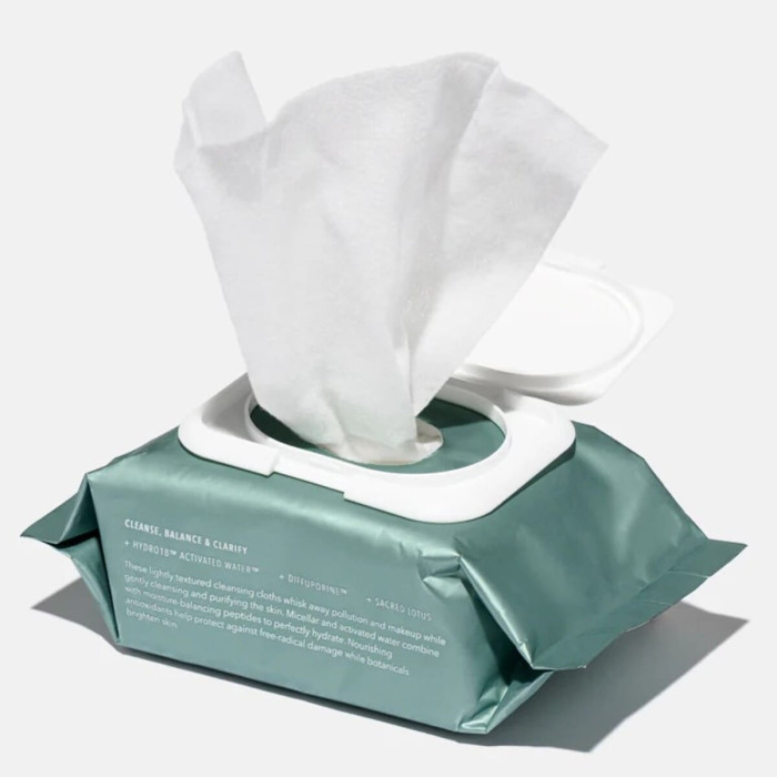 Очищающие Салфетки для Лица HydroPeptide HydroActive Cleanse Micellar Facial Cloths