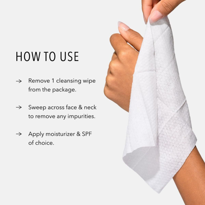 Очищающие Салфетки для Лица HydroPeptide HydroActive Cleanse Micellar Facial Cloths