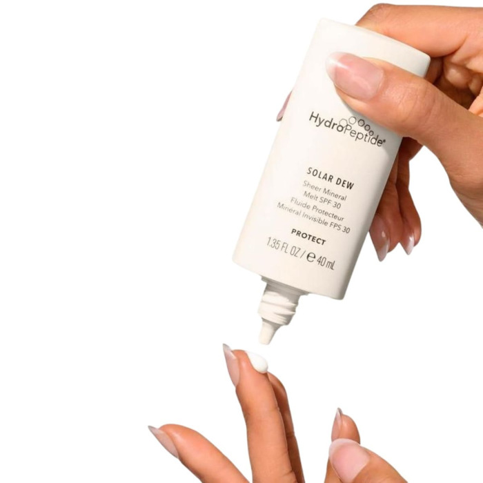 Минеральная Солнцезащитная Сыворотка HydroPeptide Solar Dew Sheer Mineral Melt SPF 30