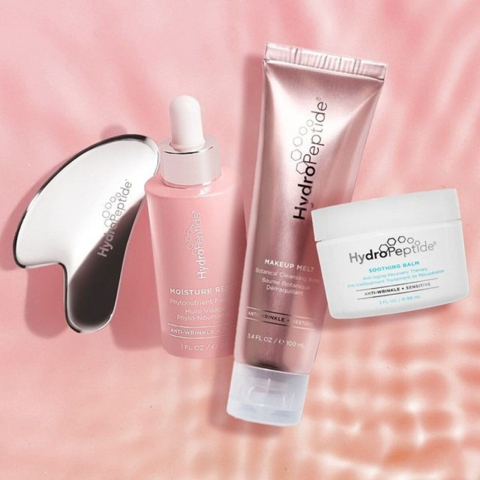 Скребок Гуаша для Массажа из Медицинской Стали HydroPeptide Stainless Steel Gua Sha