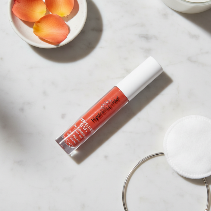 Блеск-Уход для Губ с Эффектом Увеличения Объема HydroPeptide Perfecting Gloss Santorini Red