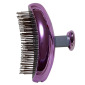 Компактная Массажная Щетка для Волос и Кожи Головы S-Heart-S Scalp Brush Parfaite Purple