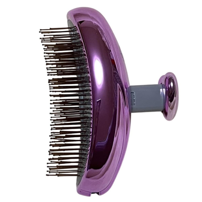 Компактная Массажная Щетка для Волос и Кожи Головы S-Heart-S Scalp Brush Parfaite Purple