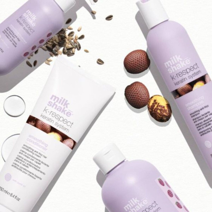 Кератиновая Система, Разглаживающий Кондиционер для Волос Milk Shake K-Respect Keratin-System Smoothing Conditioner