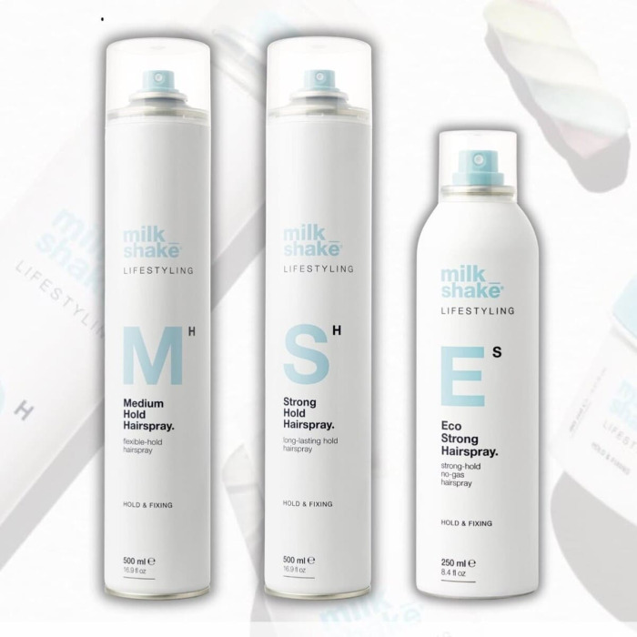 Эко-Лак для Волос Сильной Фиксации Milk Shake Lifestyling Hold & Fixing Eco Strong Hairspray