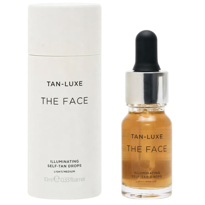 Капли для Автозагара Лица TAN-LUXE The Face Illuminating Self-Tan Drops Light/Medium