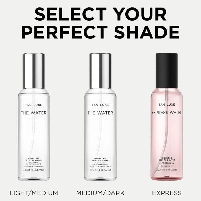 Мист для Автозагара Тела TAN-LUXE The Water Hydrating Self-Tan Water Light/Medium