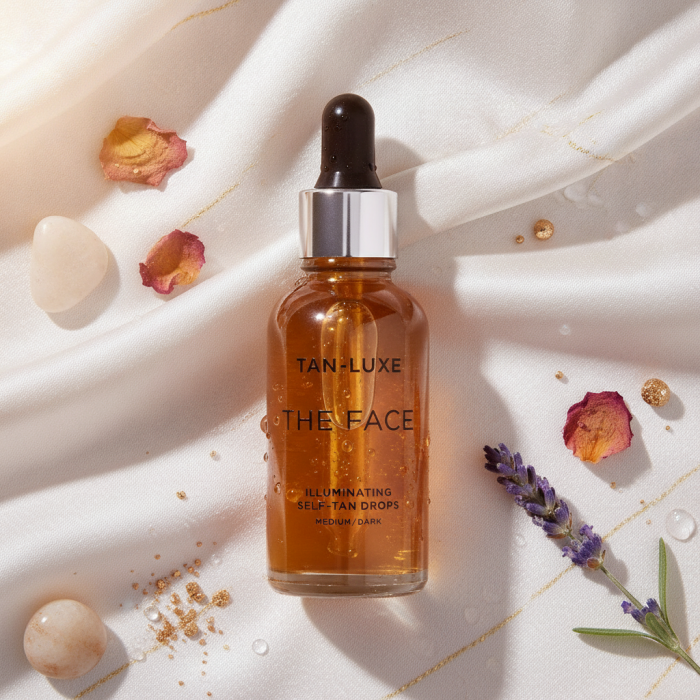 Капли для Автозагара Лица TAN-LUXE The Face Illuminating Self-Tan Drops Medium/Dark