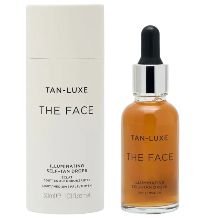 Капли для Автозагара Лица TAN-LUXE The Face Illuminating Self-Tan Drops Light/Medium
