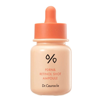 Антивозрастная Сыворотка с Полинуклеотидами, Ретинолом и Спикулами Dr. Ceuracle PDRN & Retinol Shot Ampoule