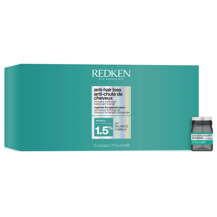 Средство с Аминексилом для Предотвращения Выпадения Волос Redken Anti-Hair Loss Intensive Treatment
