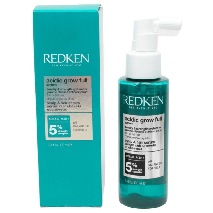 Сыворотка для Кожи Головы для Укрепления и Увеличения Густоты Волос Redken Acidic Grow Full System Scalp & Hair Serum
