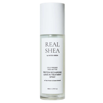 Термозащитный Спрей для Волос с Протеинами Rated Green Real Shea Protein Recharging Leave-in Treatment Spray