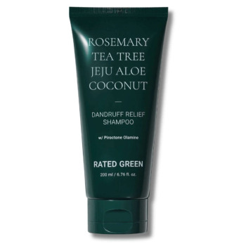 Шампунь Против Перхоти Rated Green Rosemary Tea Tree Jeju Aloe Coconut Dandruff Relief Shampoo