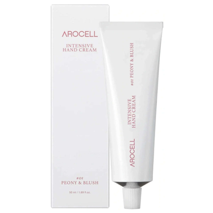 Антивозрастной Крем для Рук с Глубоким Увлажнением AROCELL Intensive Hand Cream 01 Peony & Blush