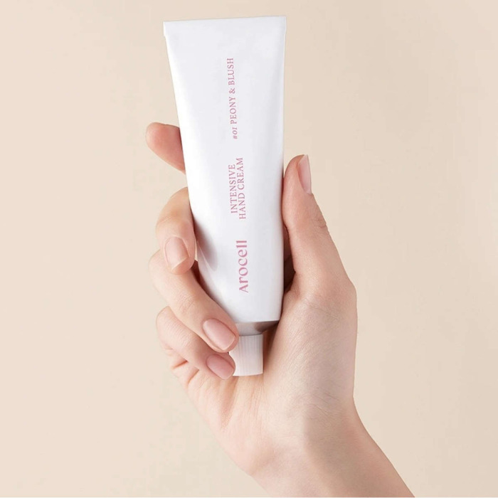 Антивозрастной Крем для Рук с Глубоким Увлажнением AROCELL Intensive Hand Cream 01 Peony & Blush