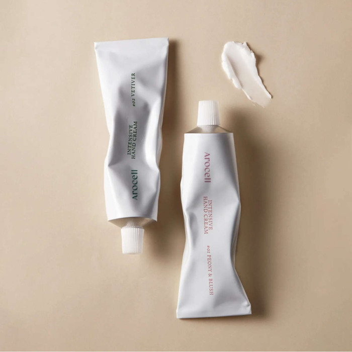 Антивозрастной Крем для Рук с Глубоким Увлажнением AROCELL Intensive Hand Cream 01 Peony & Blush