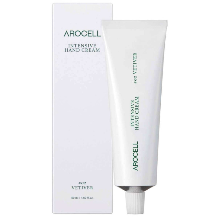 Антивозрастной Крем для Рук с Успокаивающим Эффектом AROCELL Intensive Hand Cream 02 Vetiver