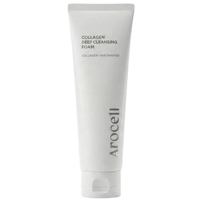 Пенка для Глубокого Очищения Кожи с Коллагеном AROCELL Collagen Deep Cleansing Foam