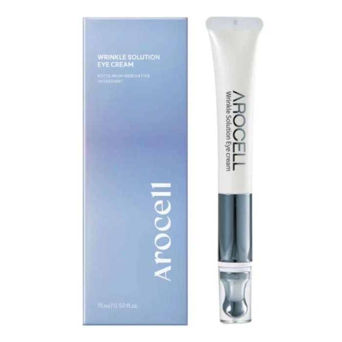 Крем для Кожи Вокруг Глаз с Ботулиническим Полипептидом и Гальваническим Усилителем-Аппликатором AROCELL Wrinkle Solution Eye Cream
