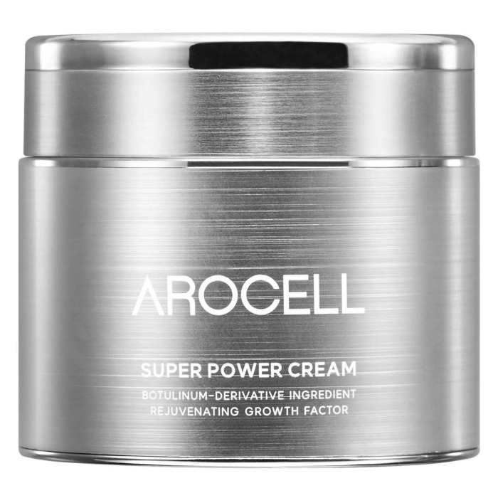 Интенсивный Омолаживающий Крем с Ботулиническим Полипептидом и Стволовыми Клетками AROCELL Super Power Cream