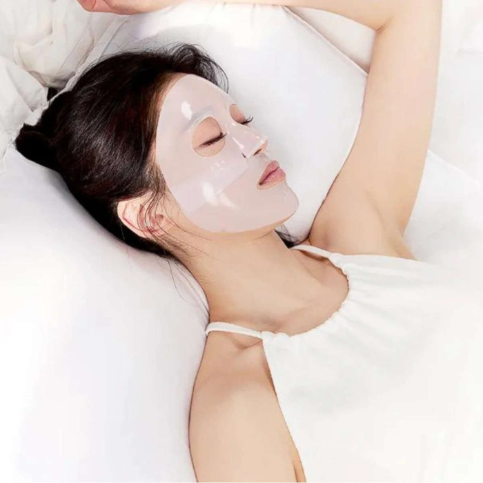 Гидрогелевая Маска с Коллагеном и Пептидами для Лифтинга и Увлажнения AROCELL Super Collagen Mask