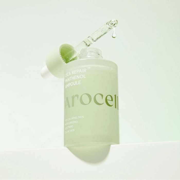 Восстанавливающая Сыворотка с Экзосомами Центеллы и Пантенолом AROCELL Cica Repair Panthenol Ampoule