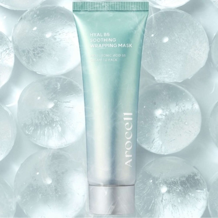Успокаивающая Маска-Пленка с Гиалуроновой Кислотой AROCELL Hyal B5 Soothing Wrapping Mask