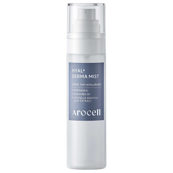 Увлажняющий Мист с Гиалуроновой Кислотой, Керамидами и Пантенолом AROCELL Hyal + Derma mist