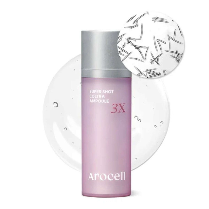 Коллагеновая Ампула для Лица с Микроспикулами AROCELL Super Shot Coltra Ampoule 3X