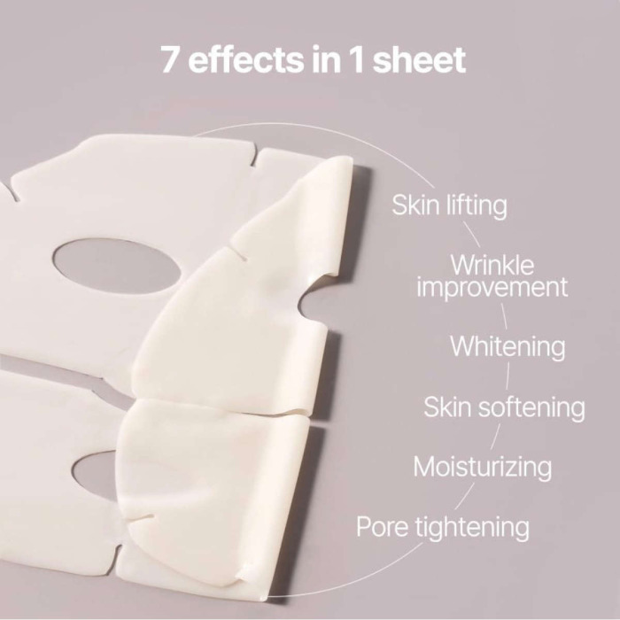 Гидрогелевая Маска с Коллагеном и 10 Видами Гиалуроновой Кислоты AROCELL Super Power Mask EX