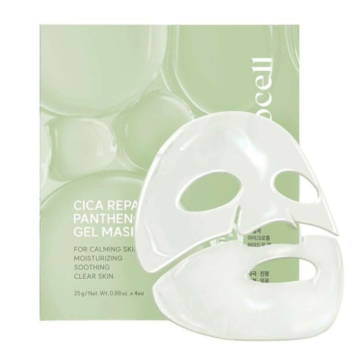 Восстанавливающая Гидрогелевая Маска с Экзосомами Центеллы и Пантенолом AROCELL Cica Repair Panthenol Gel Mask