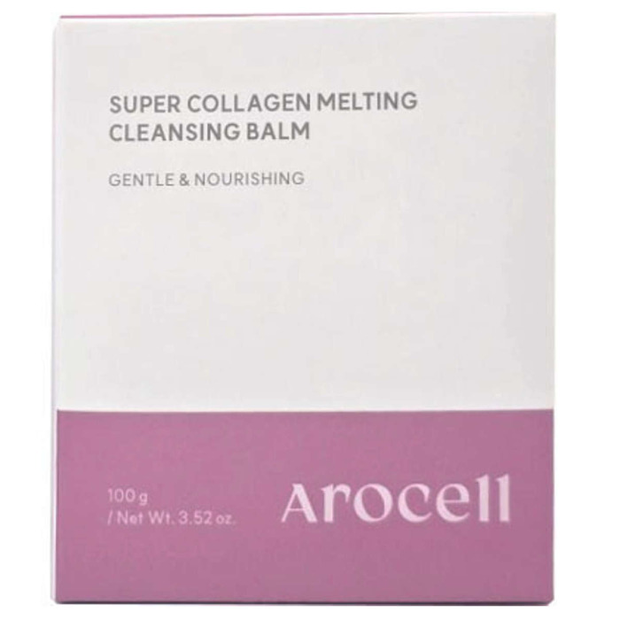 Бальзам для Глубокого Очищения с Коллагеном и Пептидами AROCELL Super Collagen Melting Cleansing Balm