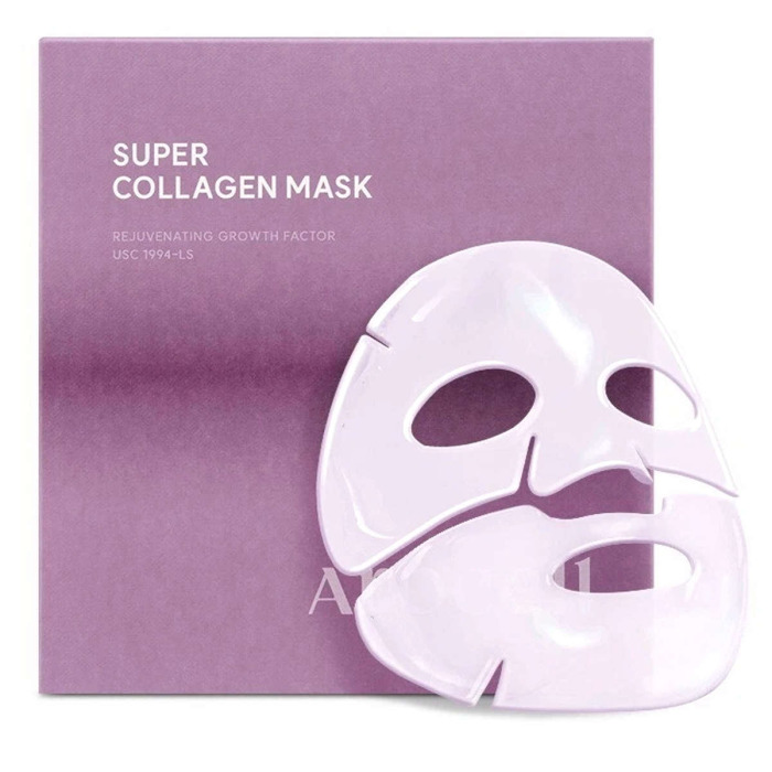 Гидрогелевая Маска с Коллагеном и Пептидами для Лифтинга и Увлажнения AROCELL Super Collagen Mask