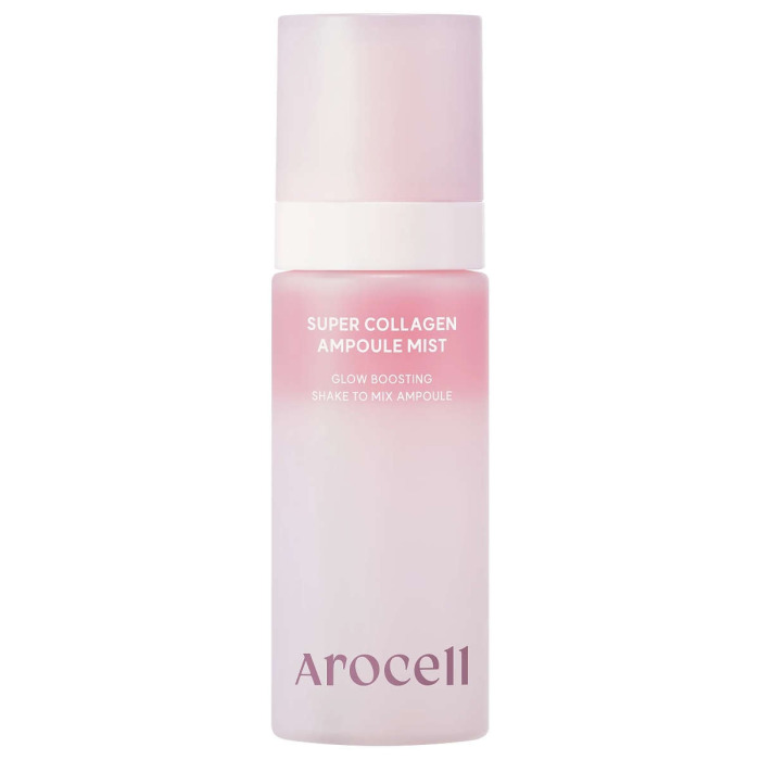 Сыворотка-Мист с Коллагеном и Гиалуроновой Кислотой для Увлажнения и Сияния AROCELL Super Collagen Ampoule Mist