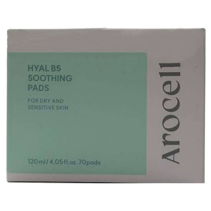 Увлажняющие Успокаивающие Пады AROCELL Hyal B5 Soothing Pad