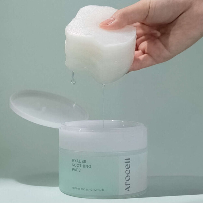 Увлажняющие Успокаивающие Пады AROCELL Hyal B5 Soothing Pad