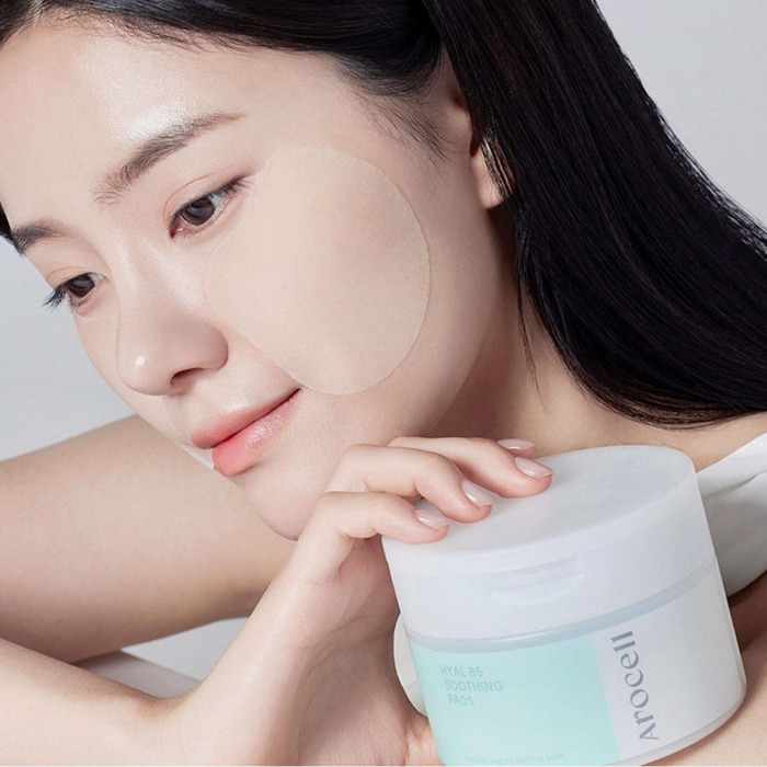 Увлажняющие Успокаивающие Пады AROCELL Hyal B5 Soothing Pad