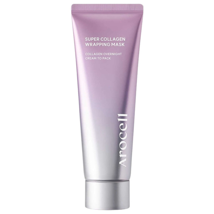 Маска-Пленка с Коллагеном для Увлажнения и Лифтинга AROCELL Super Collagen Wrapping Mask