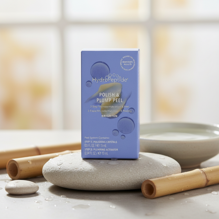Деликатный Двофазный Омолаживающий Пилинг для Лица HydroPeptide Anti-Wrinkle Polish & Plump Peel Kit