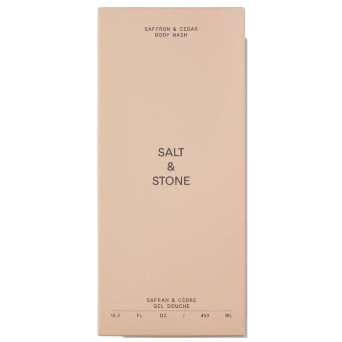 Антиоксидантный Гель для Душа с Ароматом Шафрана и Кедра Salt & Stone Body Wash Saffron & Cedar