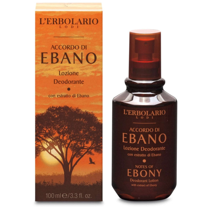 Лосьон-Дезодорант «Черное Дерево» L'Erbolario Lodi Notes of Ebony Deodorant Lotion